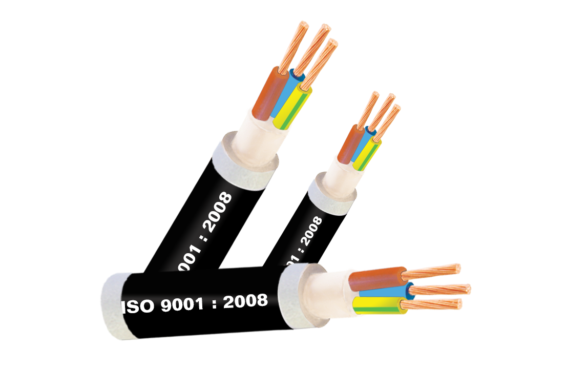 Cap dong 3 ruot, boc cach dien PVC, vo boc PVC CVV3x