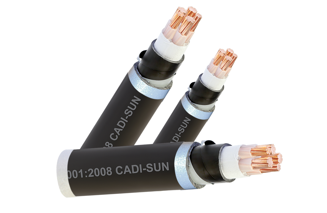 Cáp đồng ngầm 5 ruột DSTA 3x+2