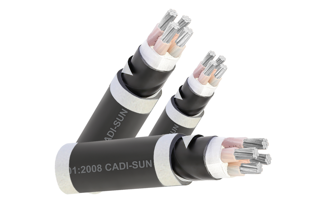 Cáp nhôm ngầm 4 ruột ADATA 4x